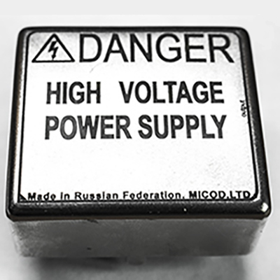 High voltage power supply for PMT