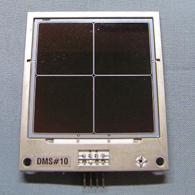 DMS-25x4-1000 silicon alpha-particle detector